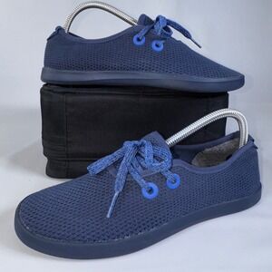 Allbirds Tree Breezers Navy Blue‎ Knit Flats Lightweight Shoes Women's
